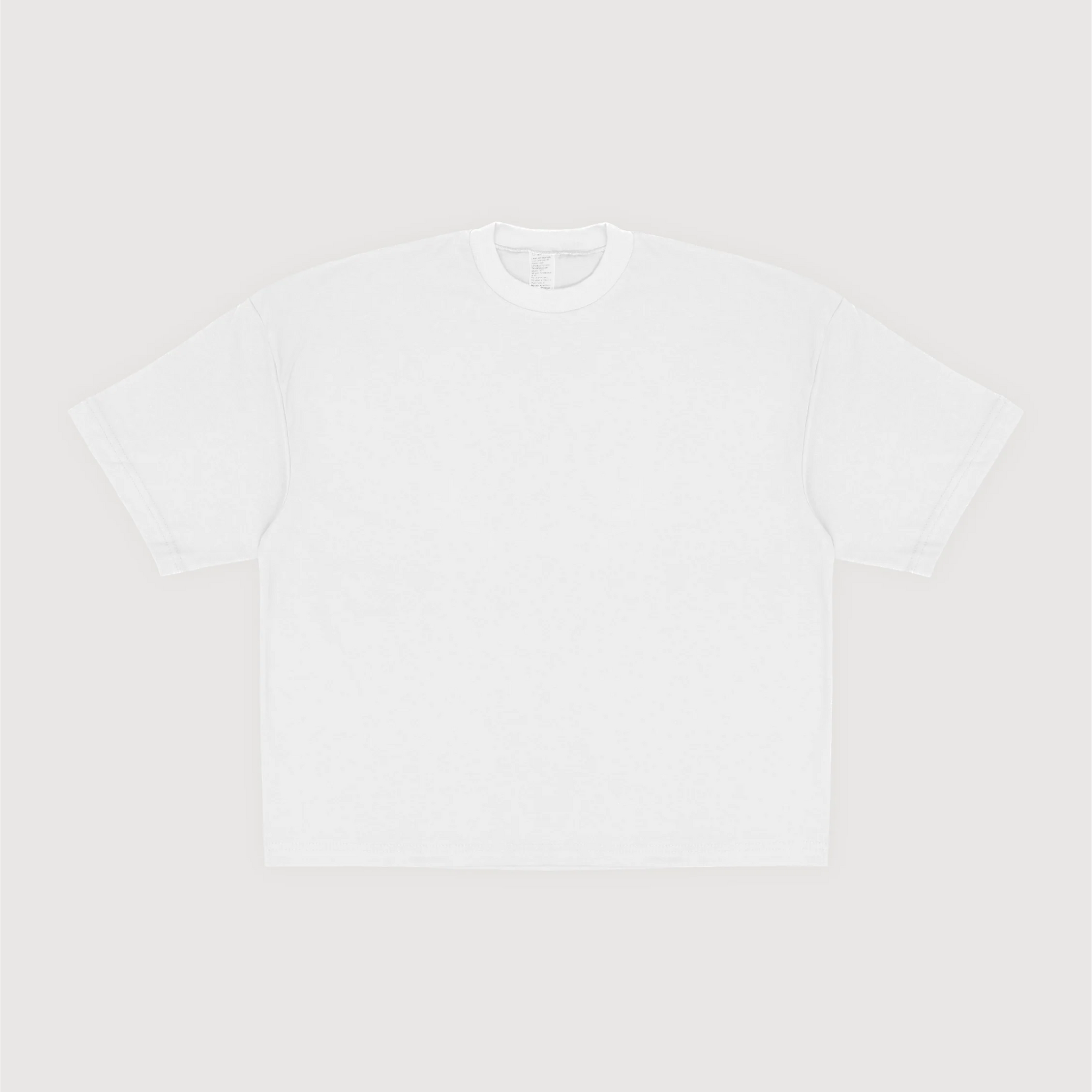 Remera Boxy Fit - Blanco