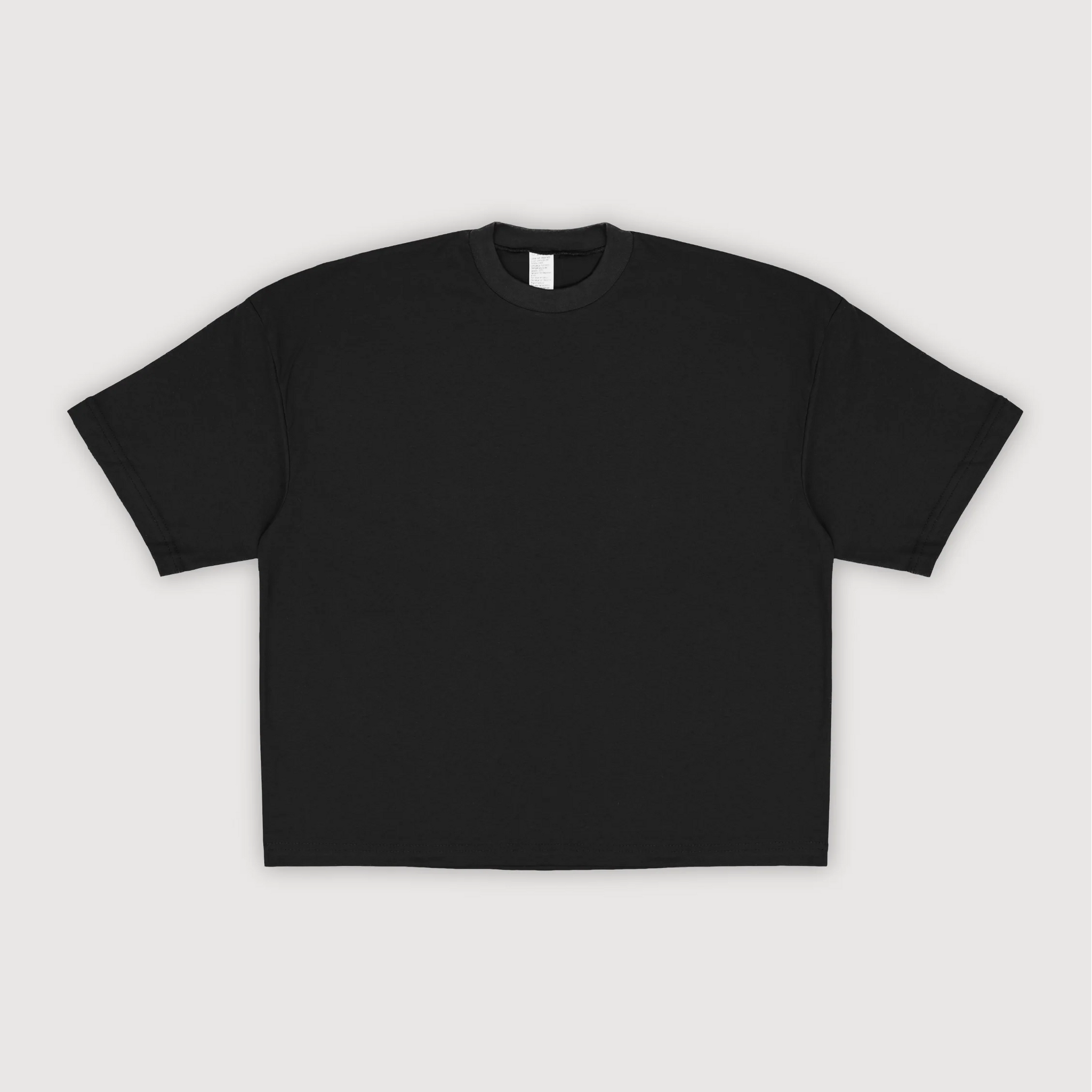 Remera Boxy Fit - Negro