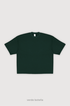 SS25 Remera Boxy Fit - Verde Botella