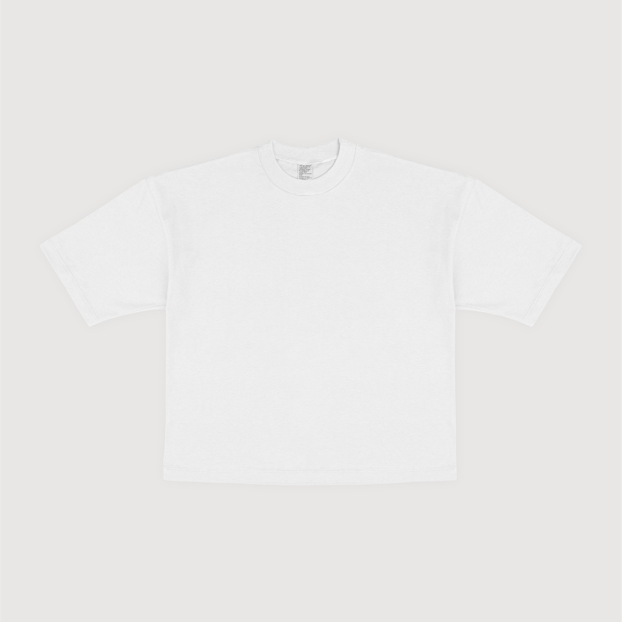 Remera Boxy Fit Mujer - Blanco