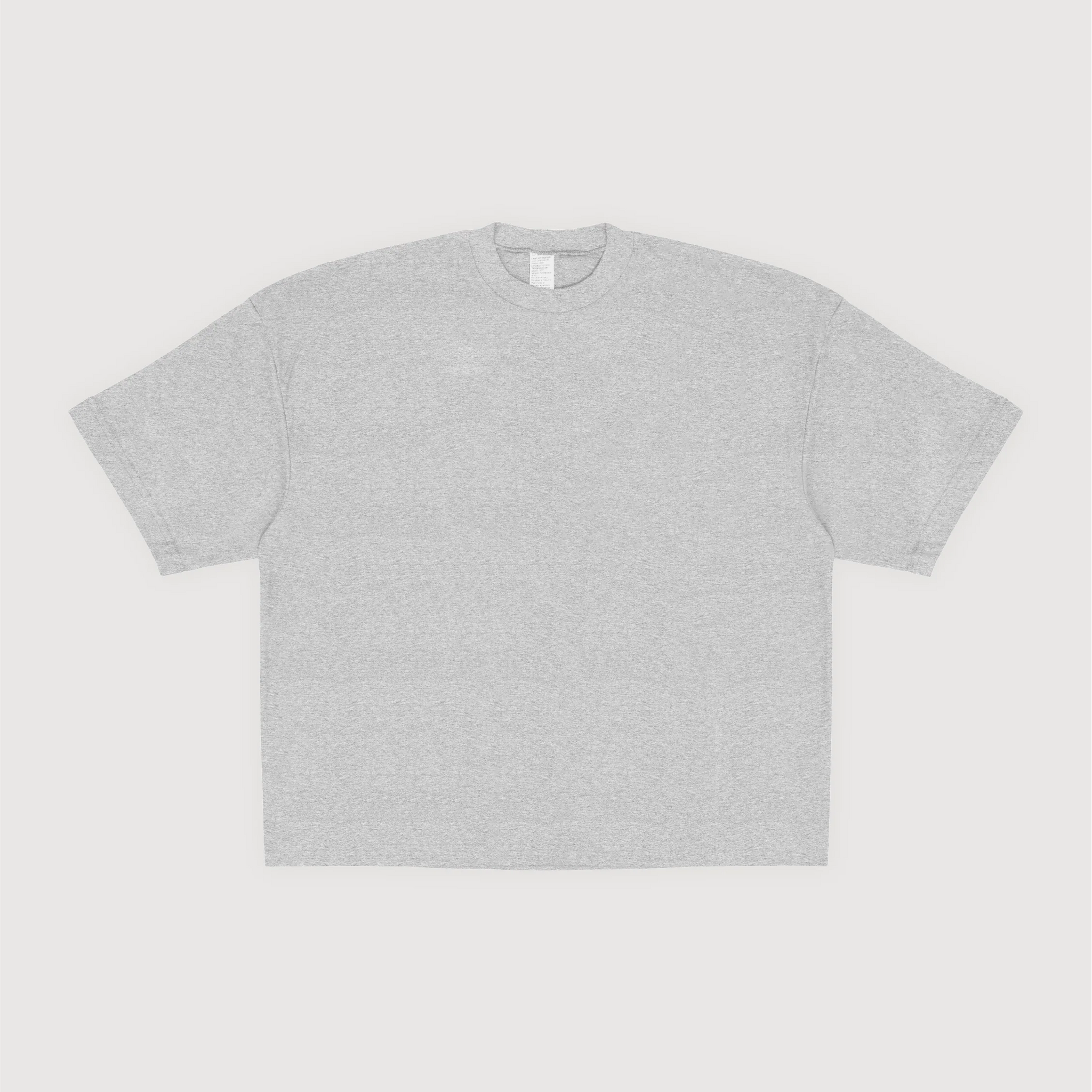 Remera Boxy Fit Soft - Melange