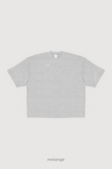Remera Boxy Fit Soft - Melange