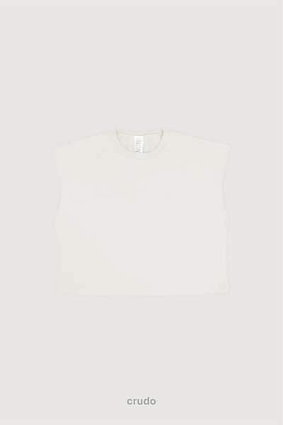 Remera Crop Sin Mangas