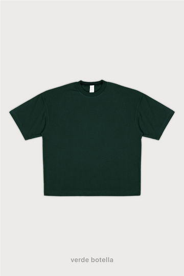 Remera Oversize - Verde Botella