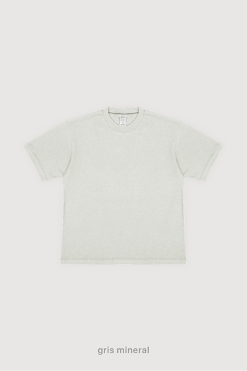 Remera Regular Fit - Gris Mineral