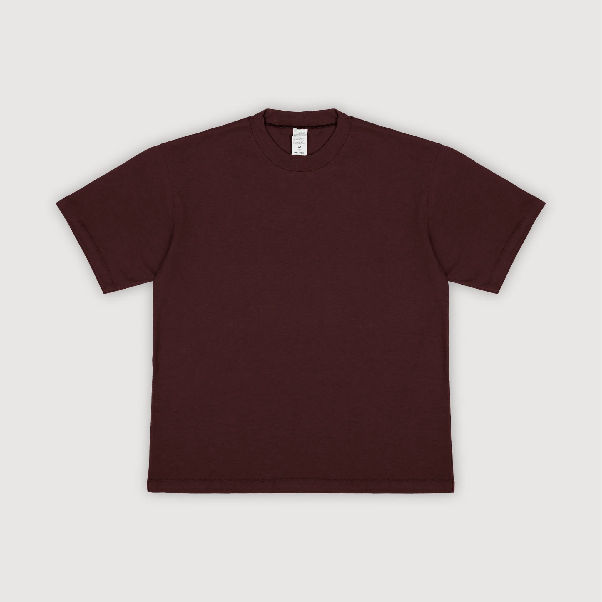Remera Regular Fit - Bordo Sy