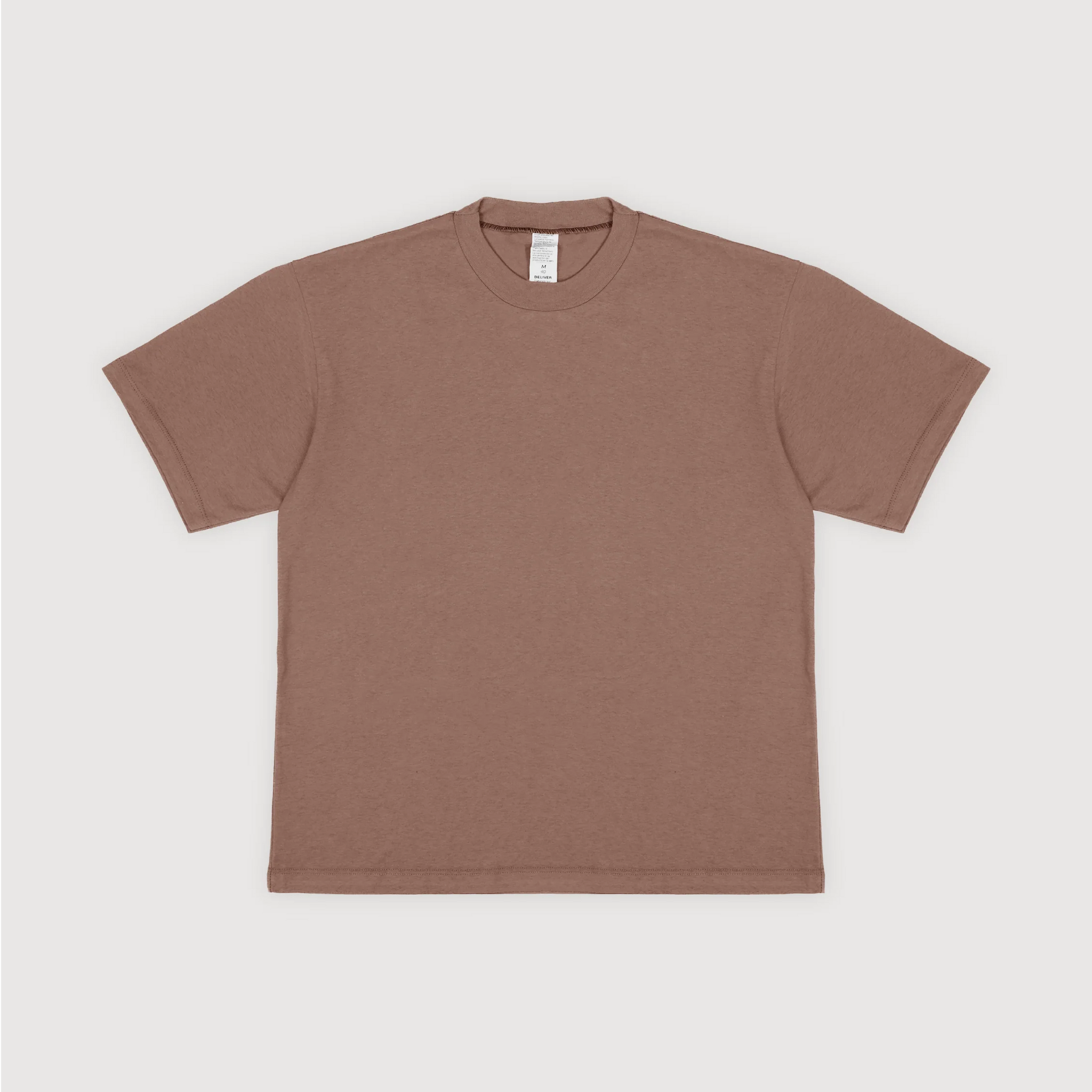 Remera Regular Fit - Marron Russet
