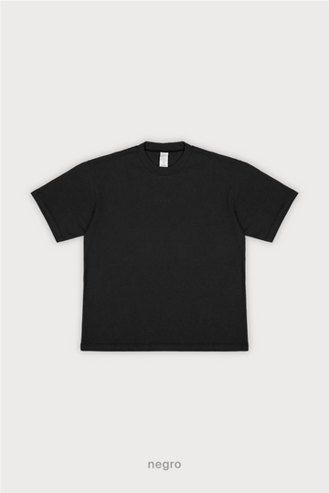 Remera Regular Fit - Negro