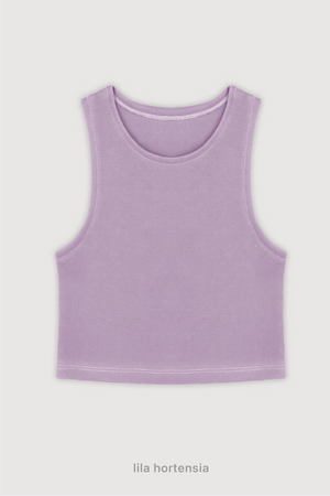 Tank Top - Lila Hortensia