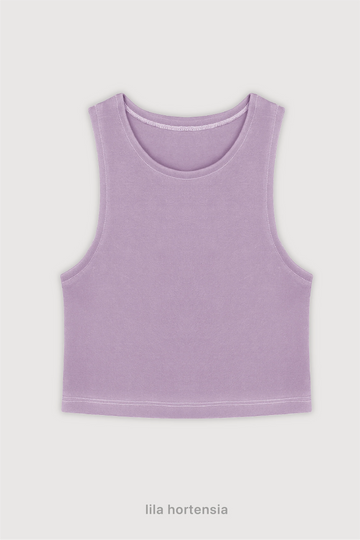 Tank Top - Lila Hortensia