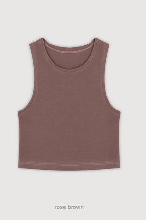 Tank Top - Rose Brown