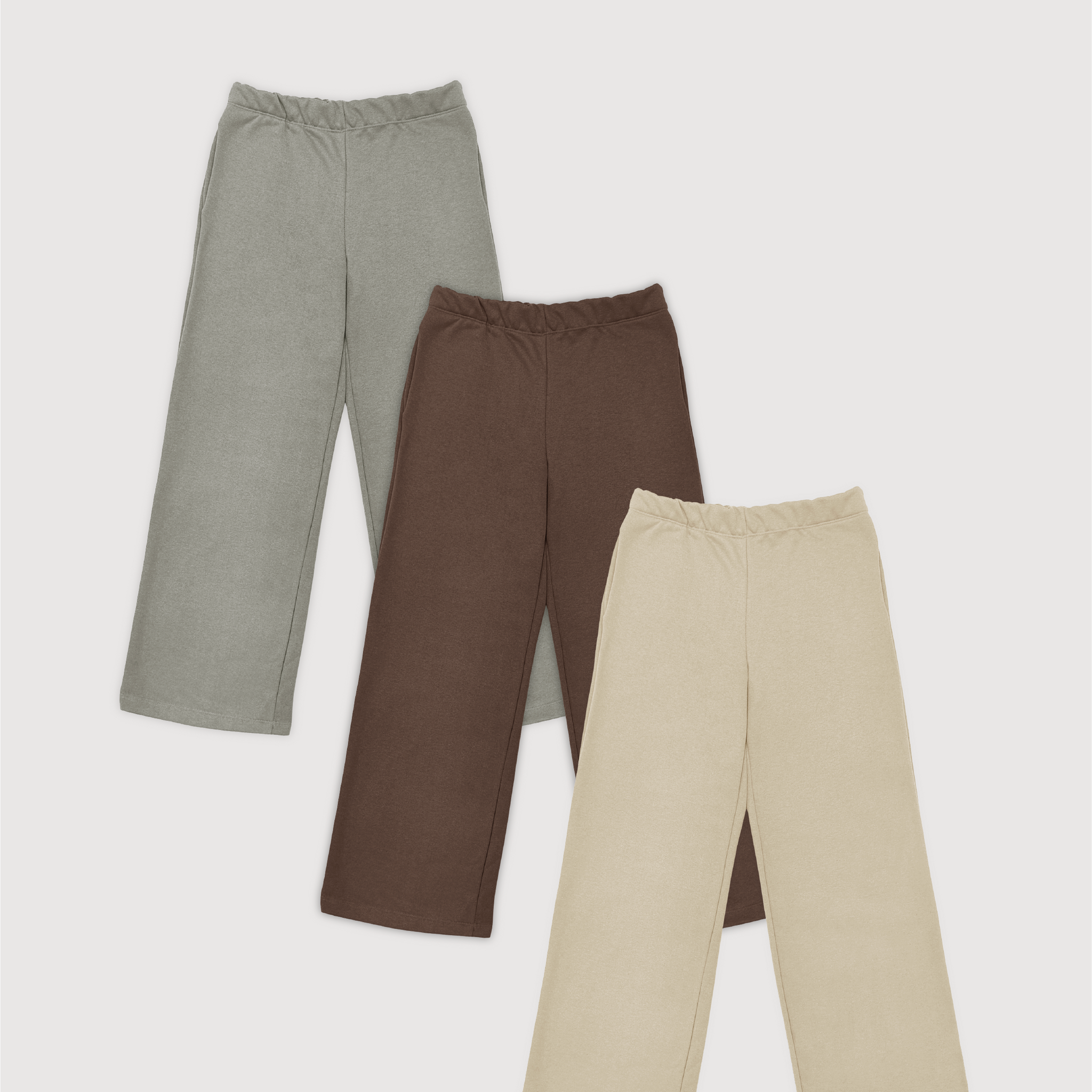 Jogging Baggy Frisado x 3