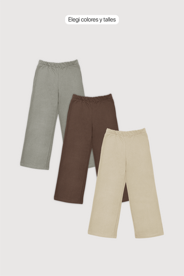 Jogging Baggy Frisado x 3
