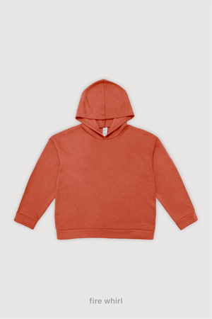 Hoodie Boxy Fit Frisado - Fire Whirl