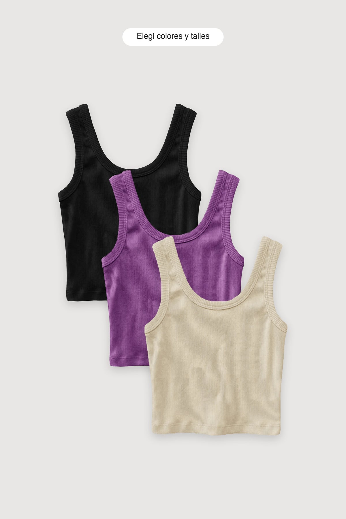 Pack X3 Top Basic Tiras