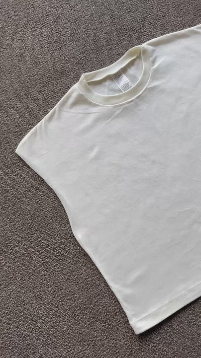 Remera Crop Sin Mangas