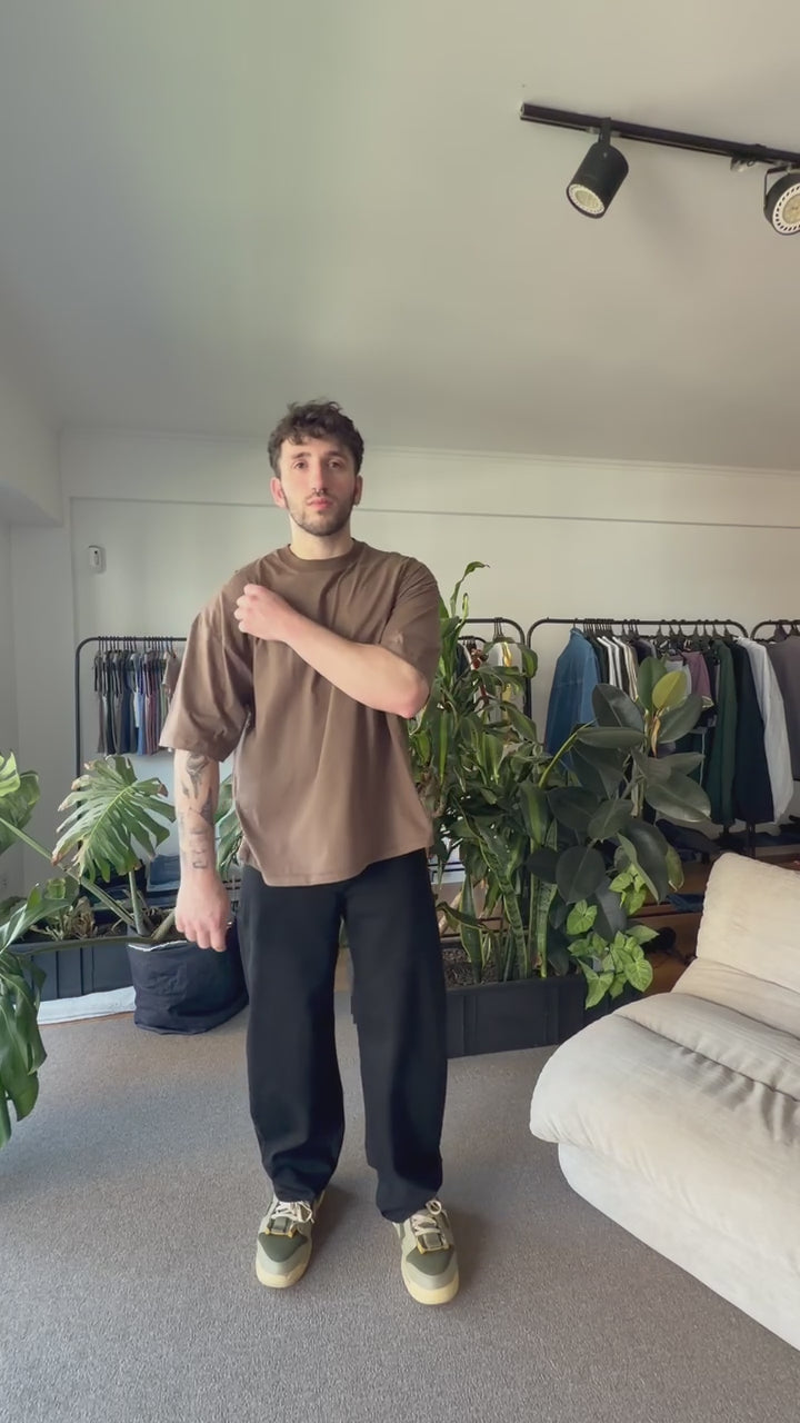 Jean Baggy Super Black Hombre