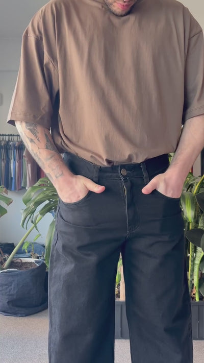 Jean Baggy Super Black Hombre