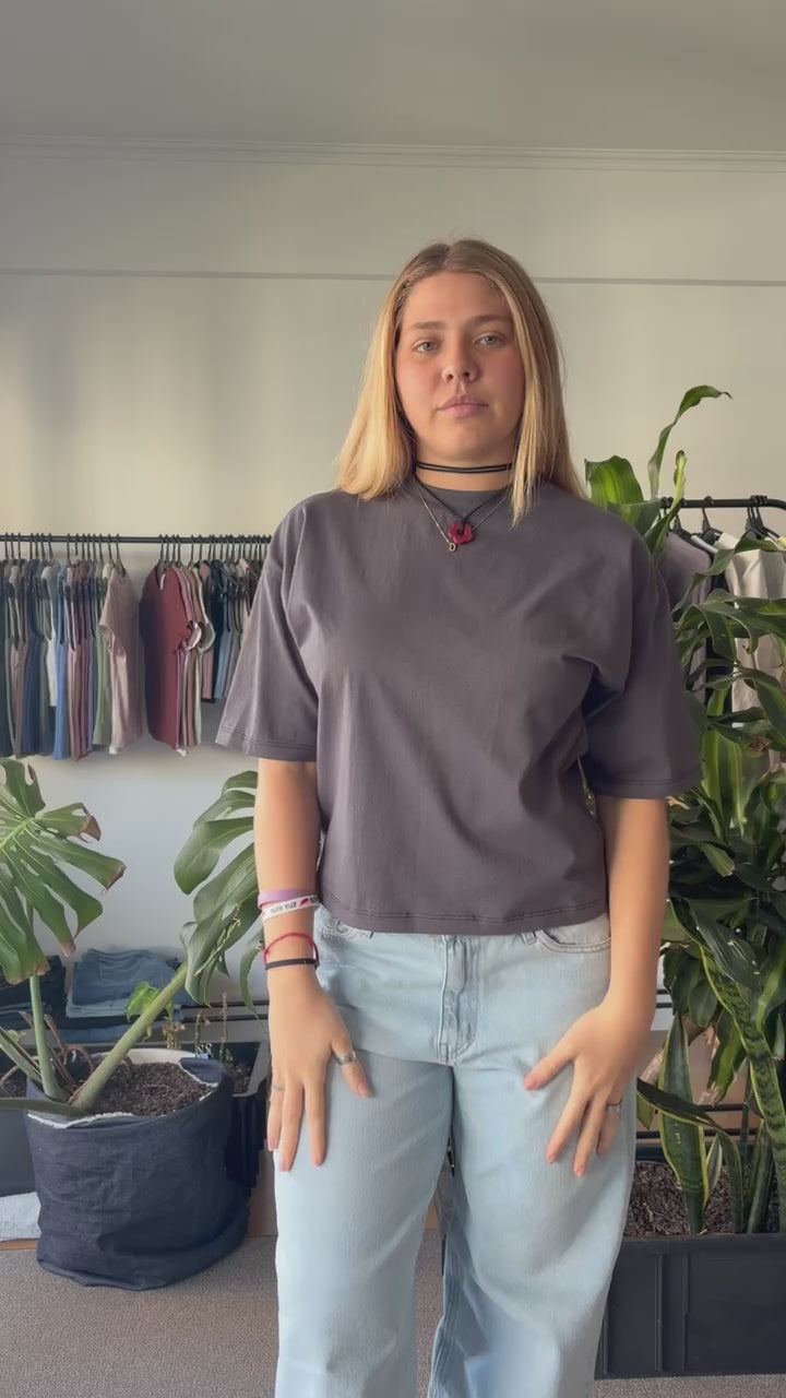 Remera Boxy Fit Mujer