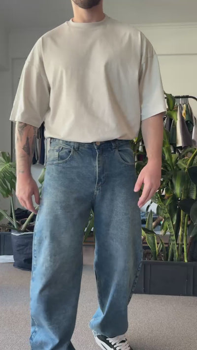 Jean Baggy Vintage Blue Hombre