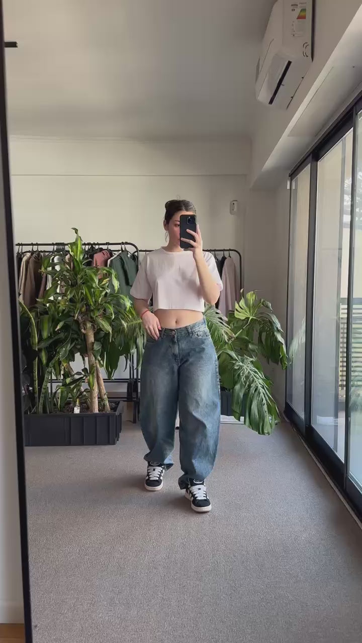 El Jean Baggy Vers. de Deliver Vintage Blue