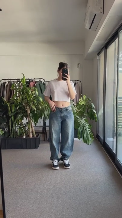 El Jean Baggy Vers. de Deliver Vintage Blue