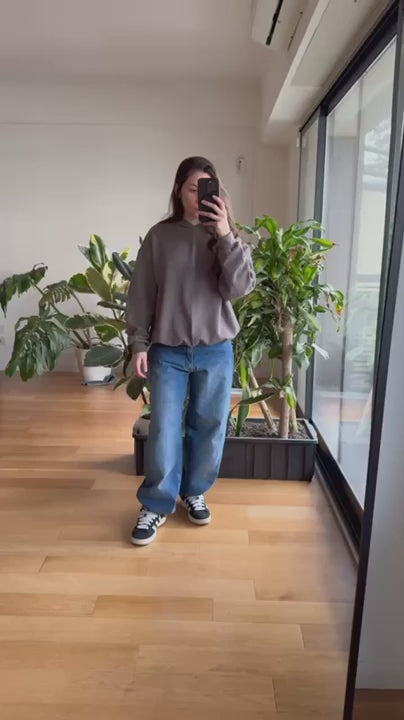 Jean Baggy Mujer Blue