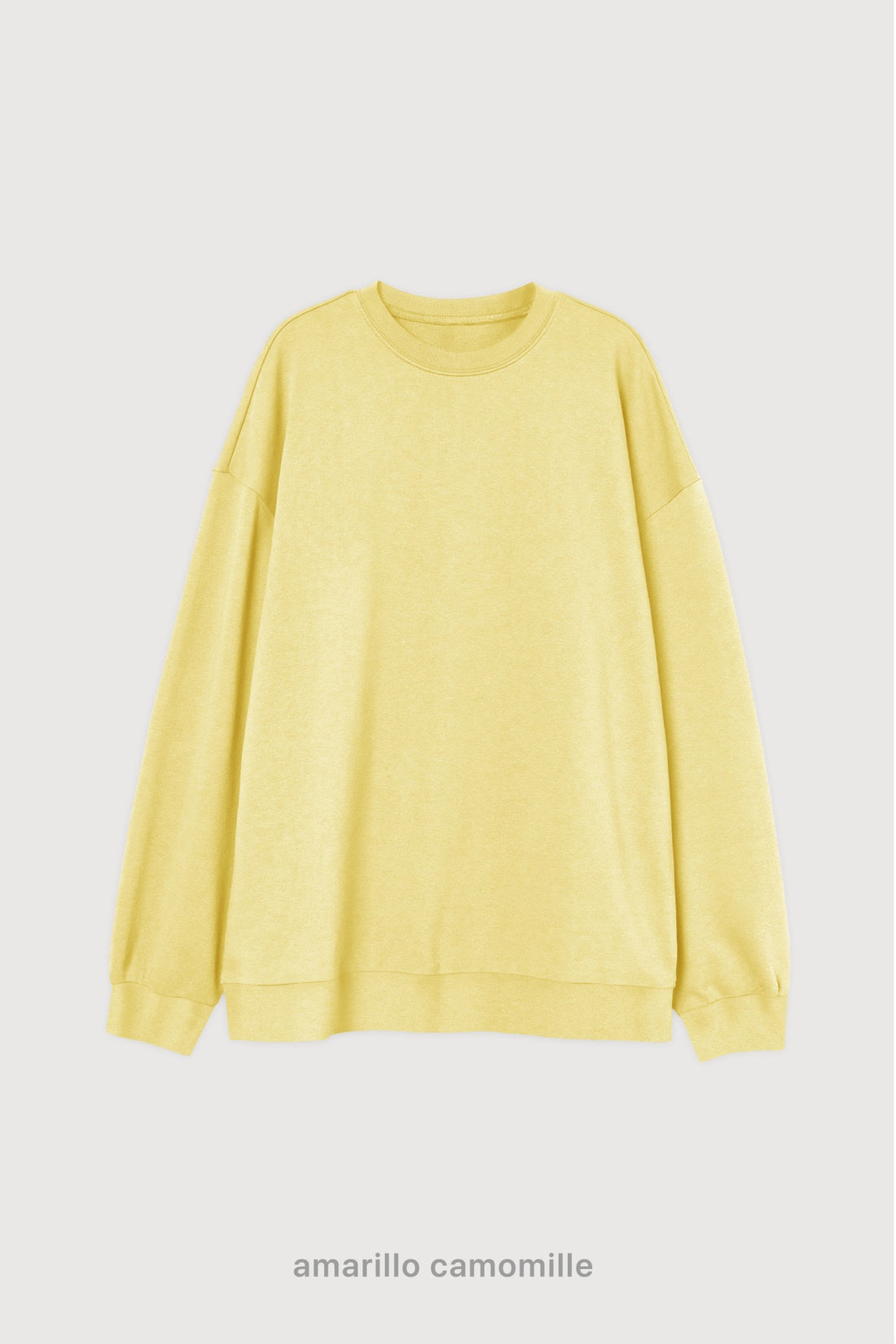 Buzo Oversize - Amarillo Camomille