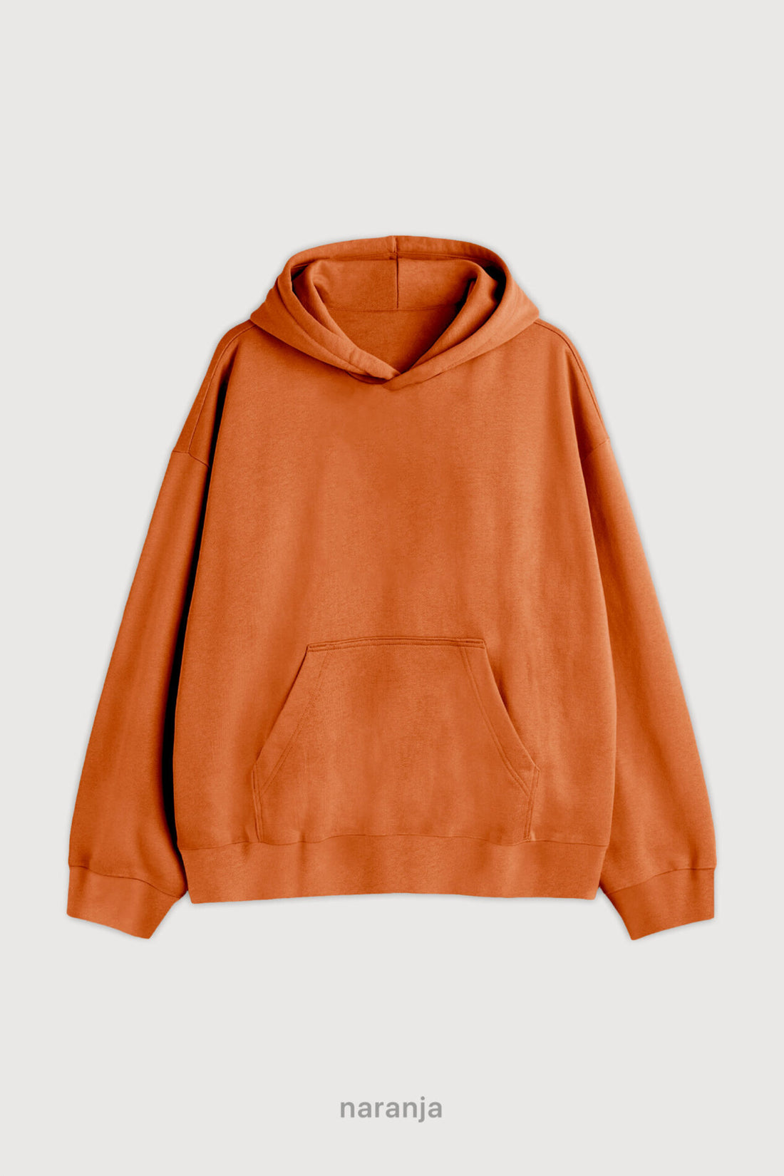 Canguro Oversize Relaxed Soft - Naranja