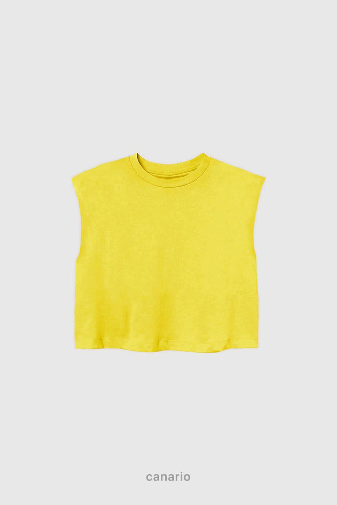 Crop Sleeveless - Canario