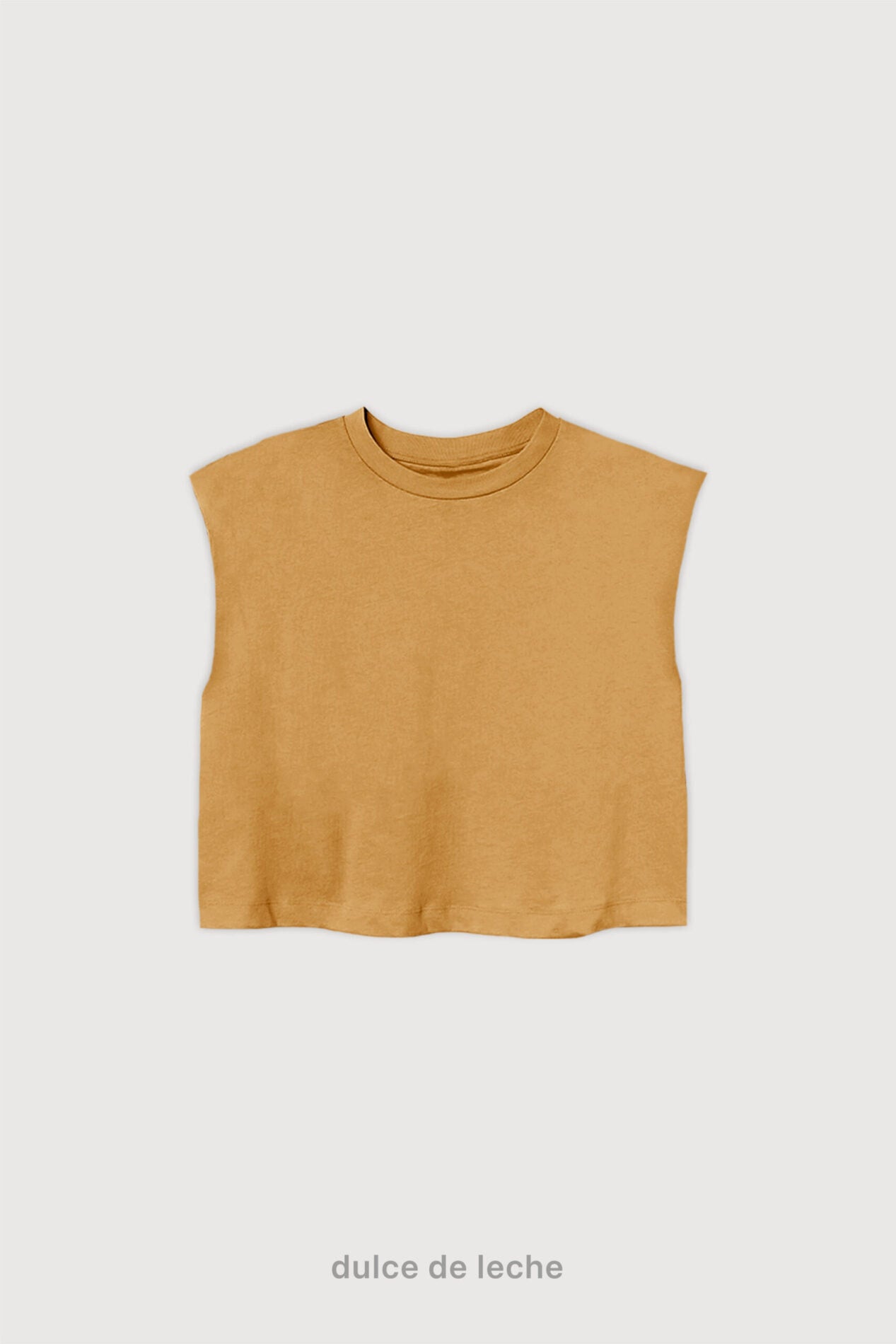 Crop Sleeveless - Dulce De Leche