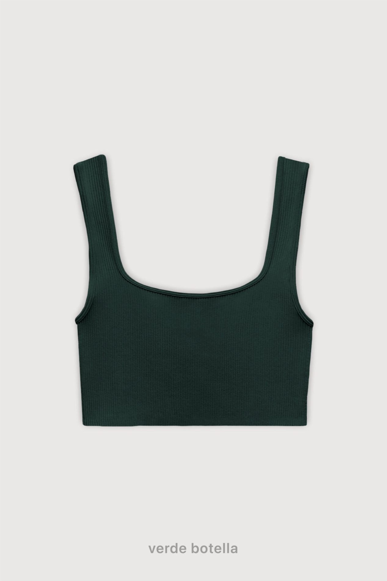 Crop Top - Verde Botella