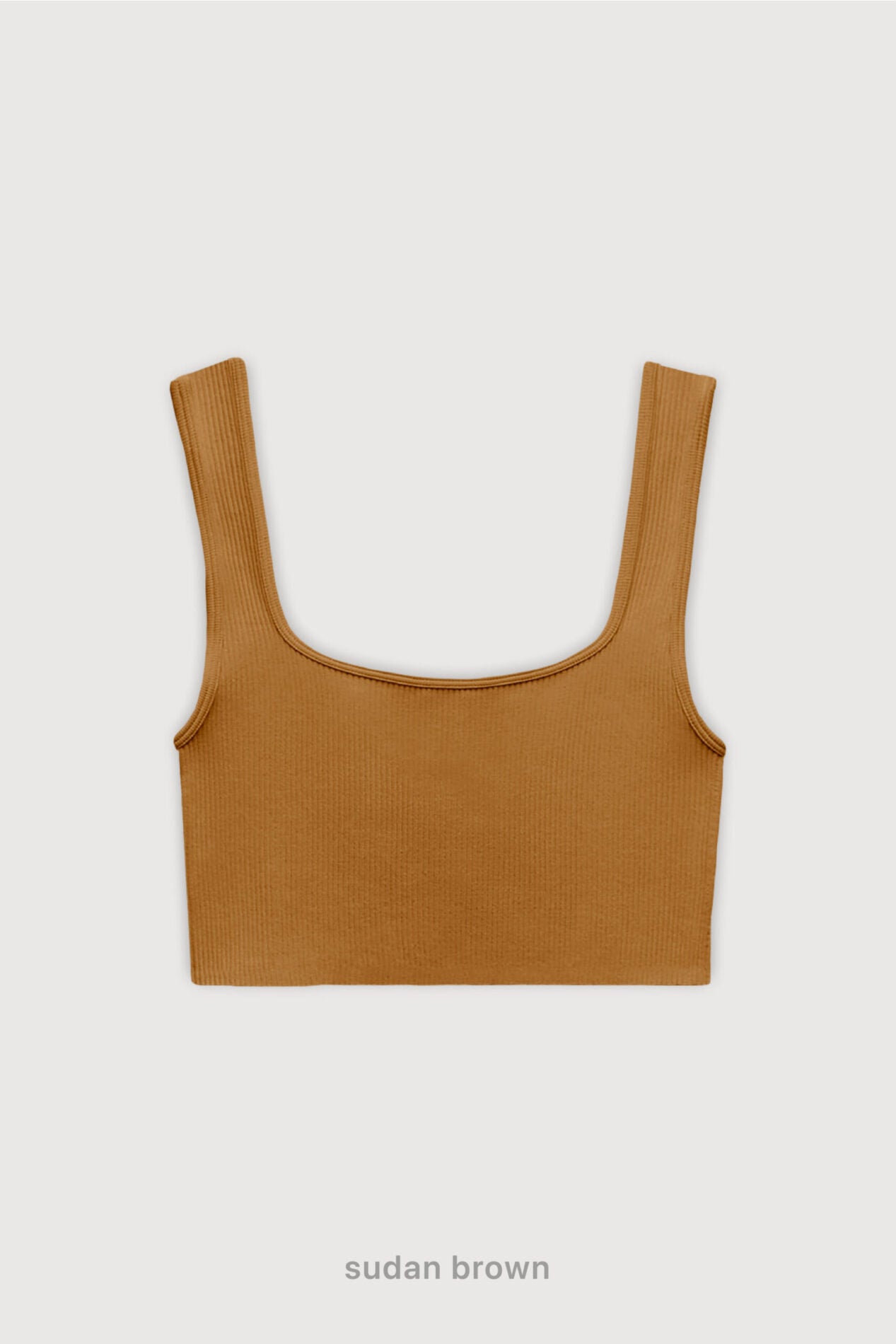 Crop Top - Sudan Brown