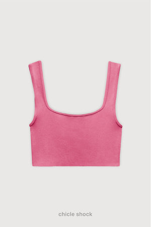 Crop Top - Chicle Shock