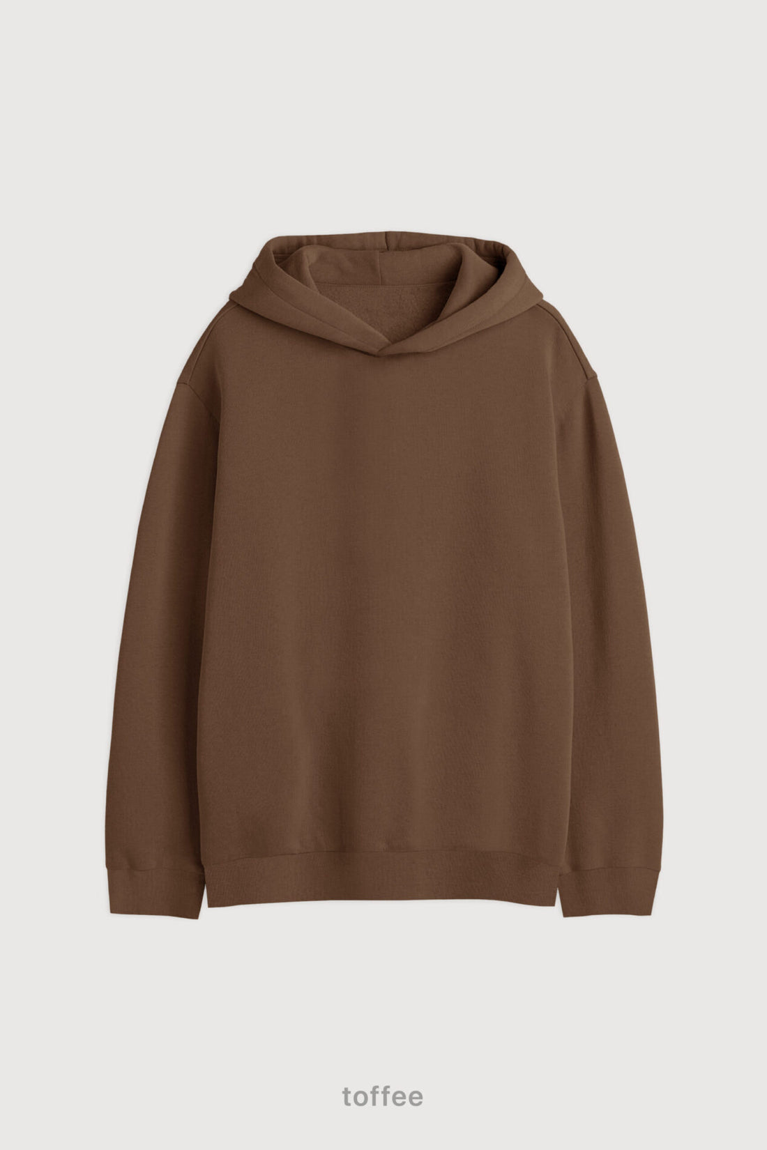 Hoodie Oversize Frisado - Toffee