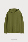 Hoodie Oversize Frisado - Calla Green