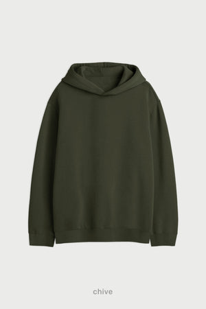 Hoodie Oversize Frisado - Chive