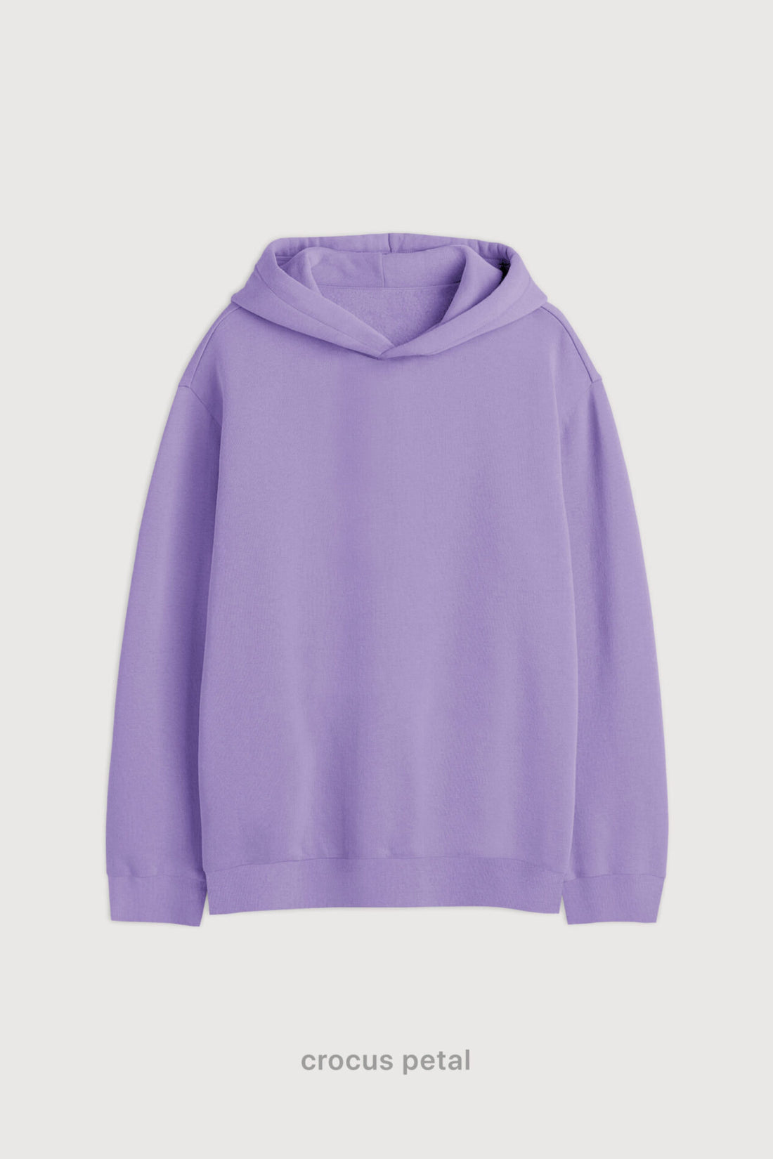 Hoodie Oversize Frisado - Crocus Petal