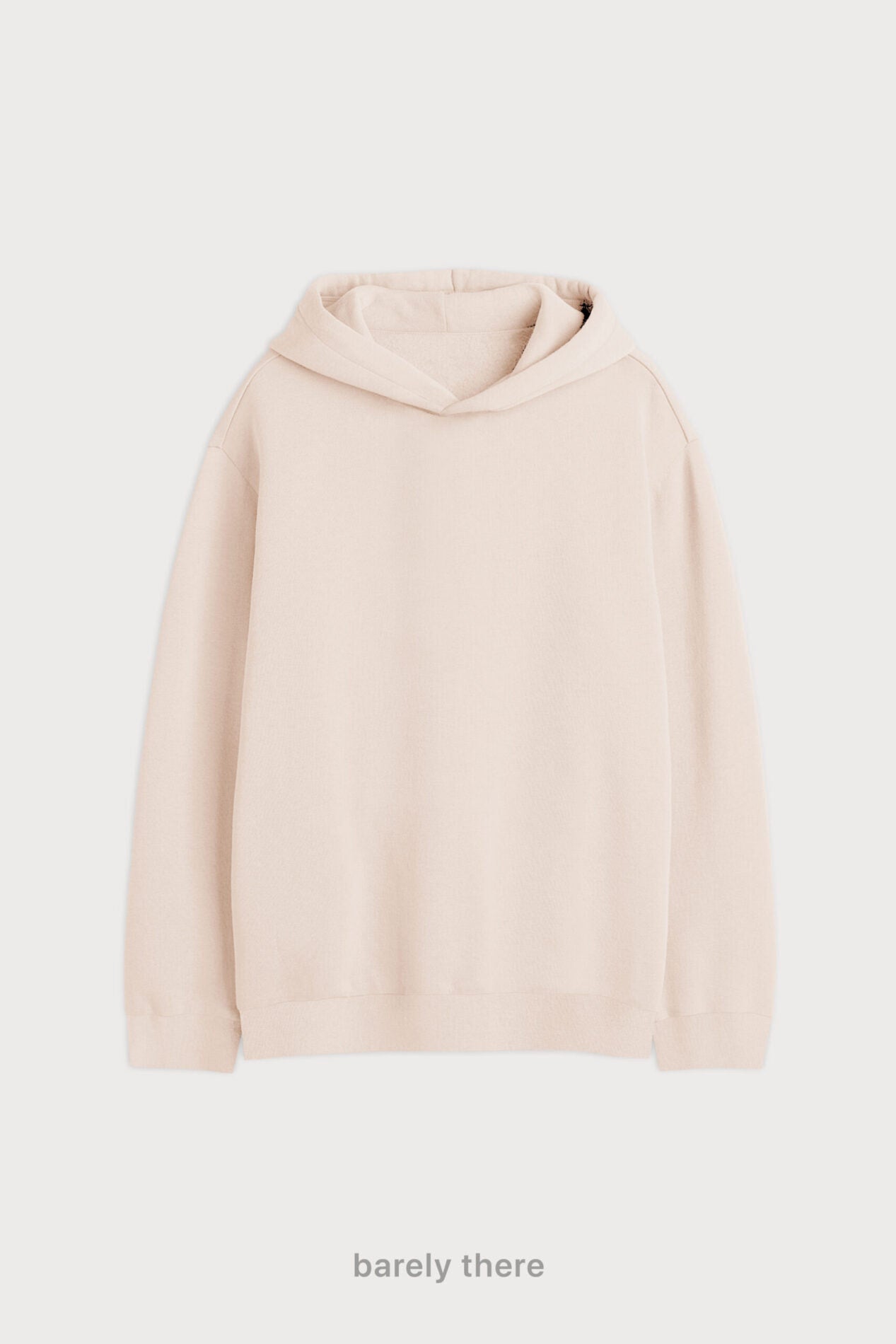 Hoodie Oversize Frisado - Barely There