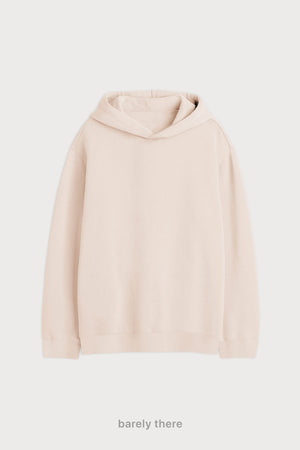 Hoodie Oversize Frisado - Barely There
