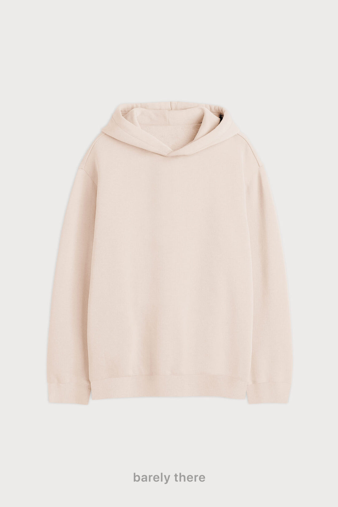 Hoodie Oversize Frisado - Barely There