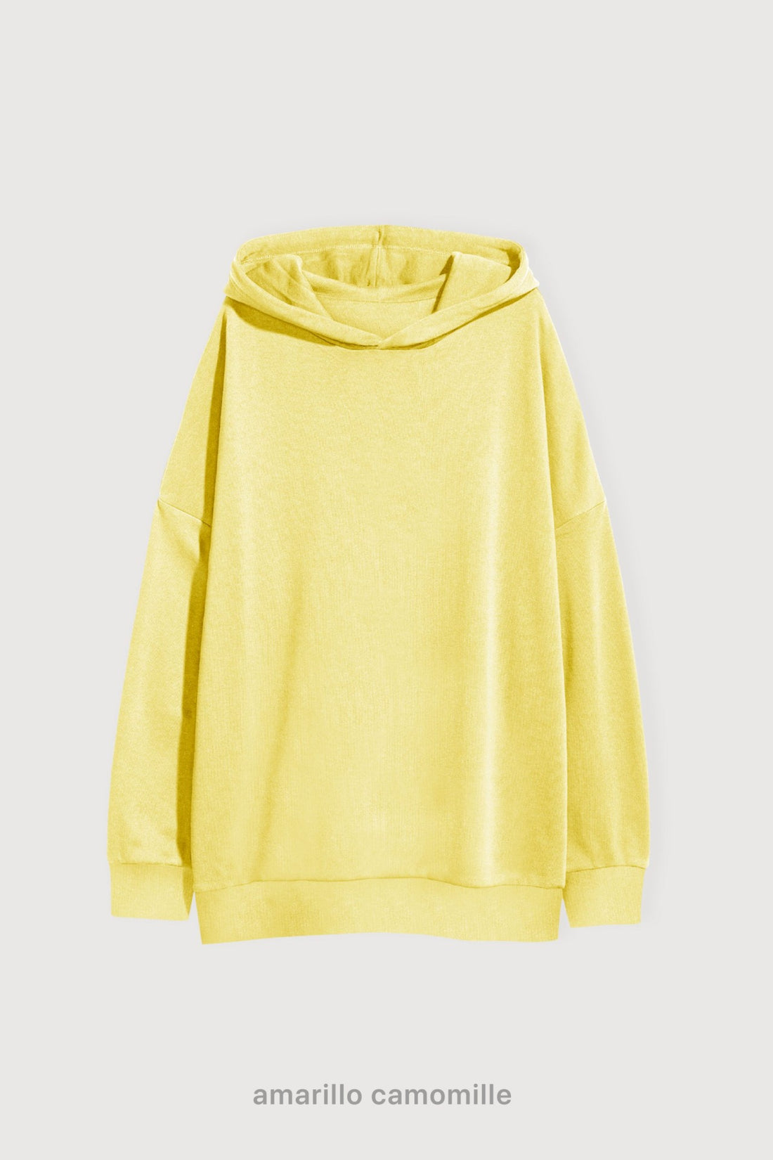 Hoodie Oversize - Amarillo Camomille