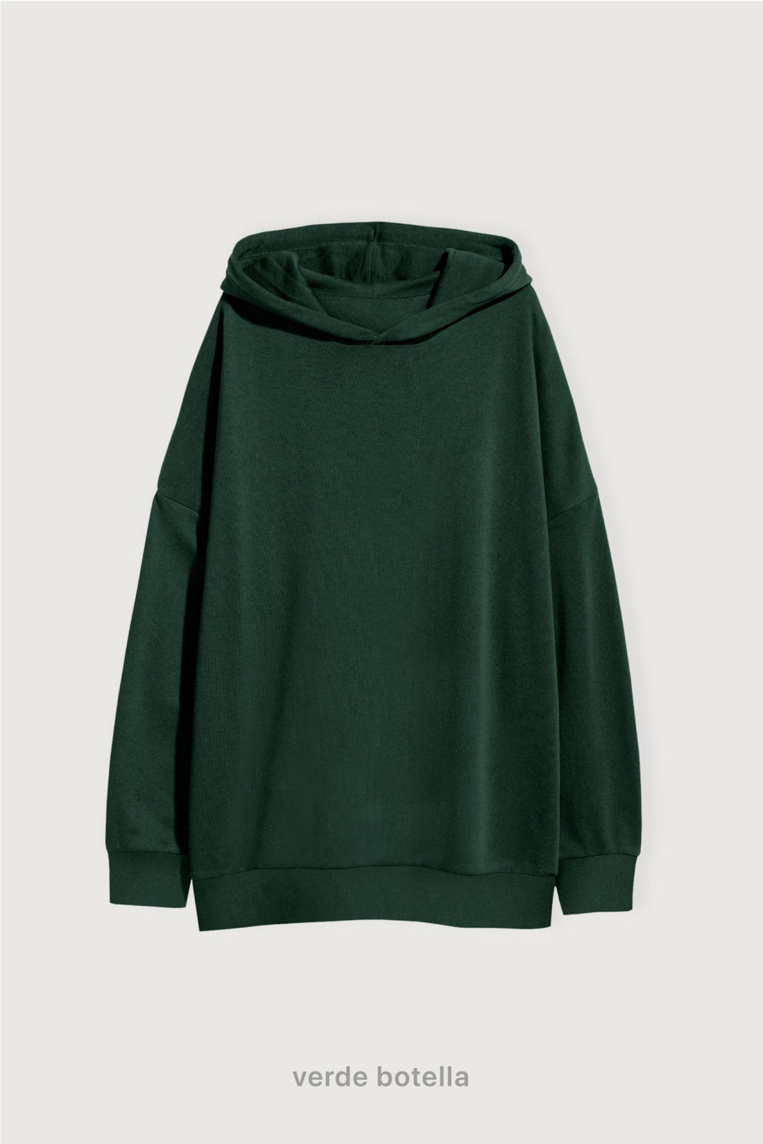 Hoodie Oversize - Verde Botella