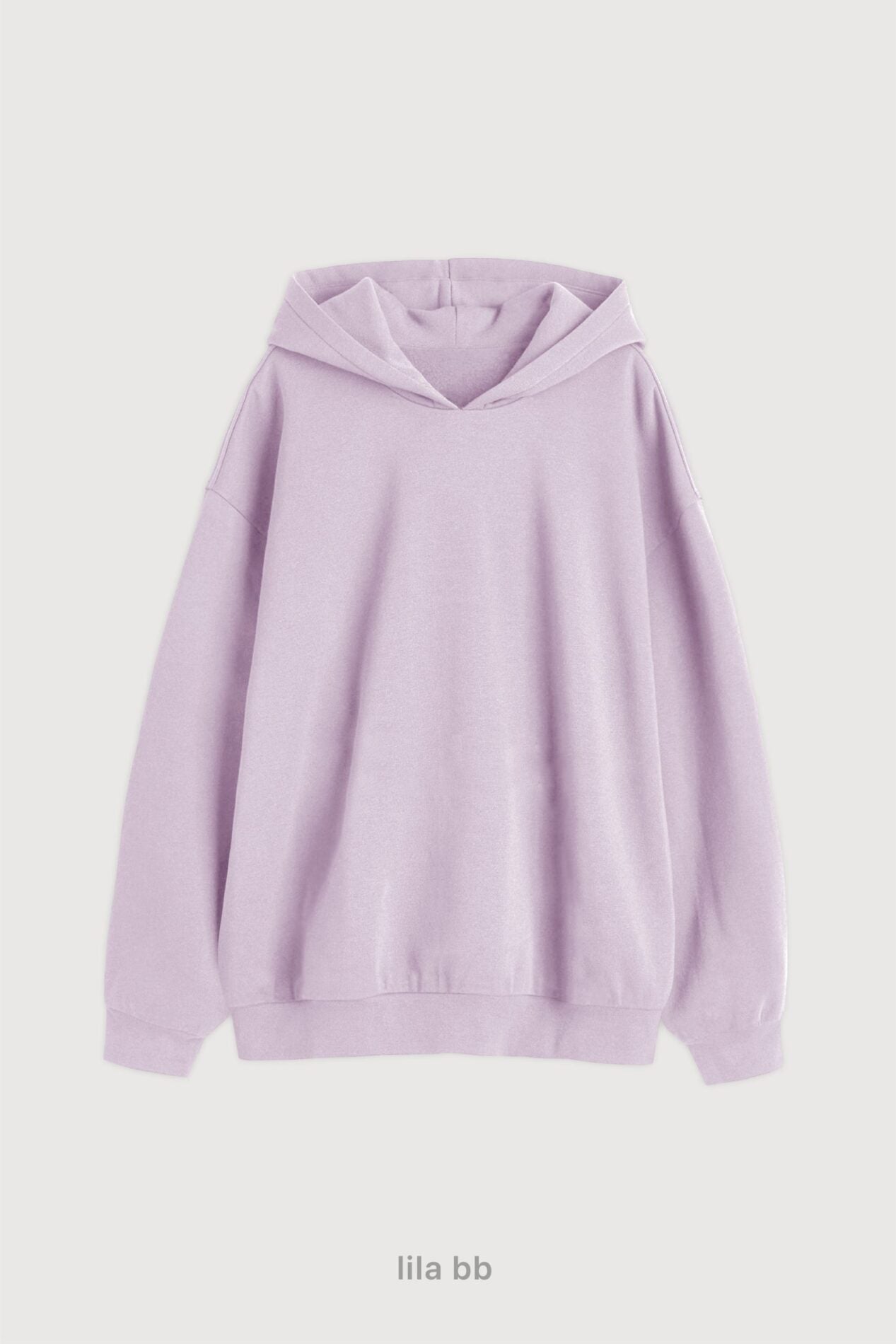 Hoodie Oversize Super Soft - Lila Bb