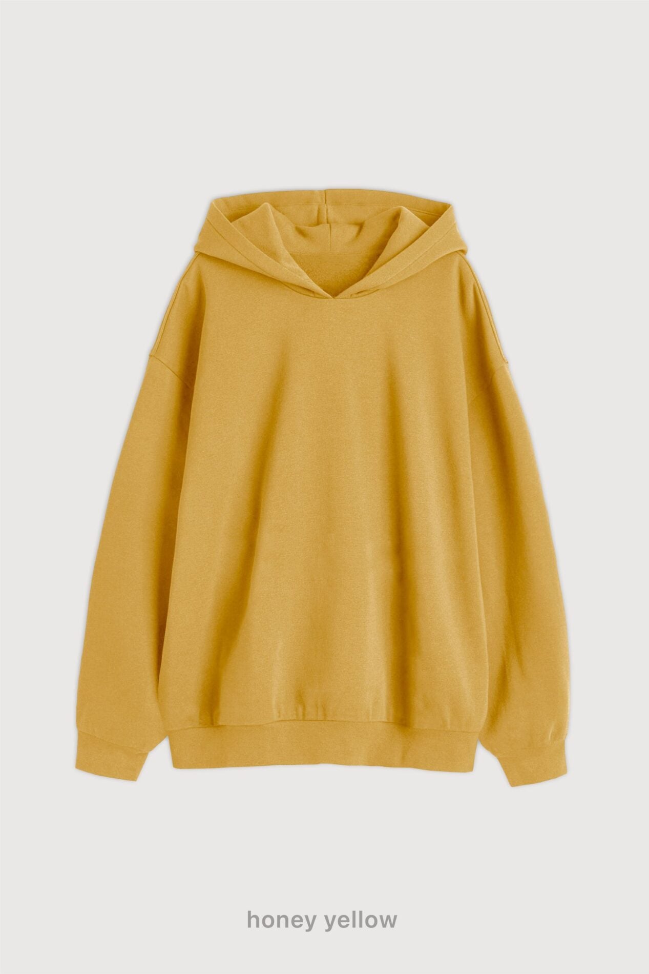 Hoodie Oversize Super Soft - Honey Yellow