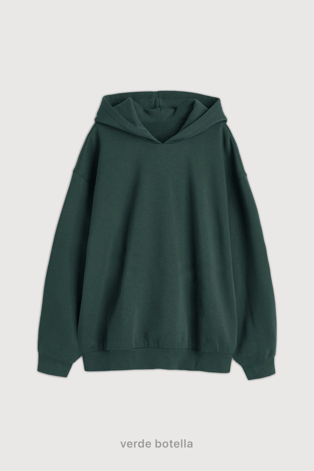 Hoodie Oversize Super Soft - Verde Botella