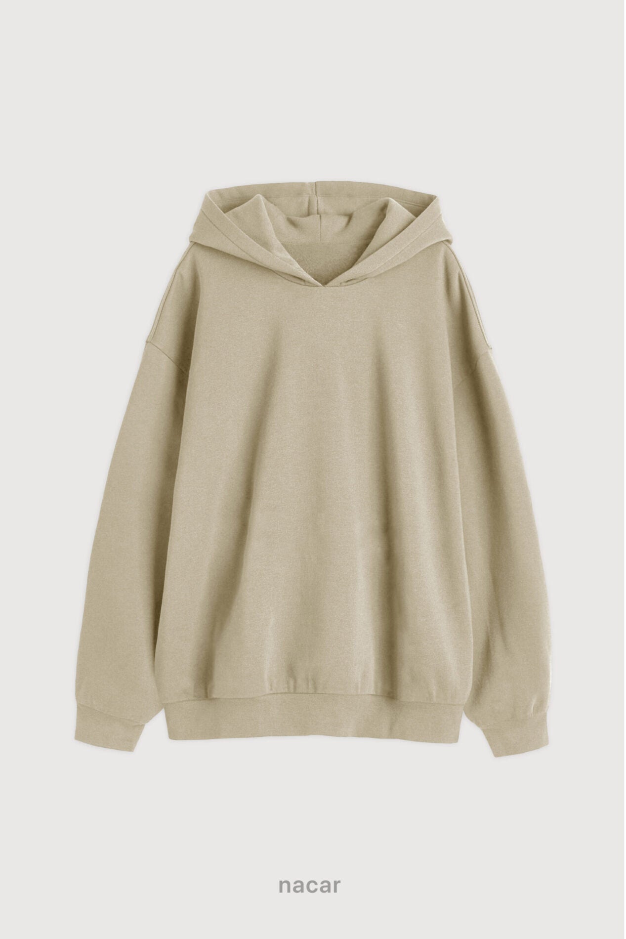 Hoodie Oversize Super Soft - Nacar