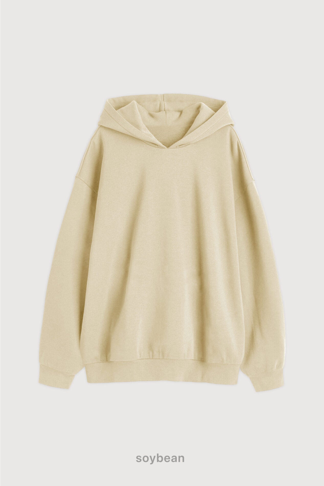 Hoodie Oversize Super Soft - Soybean