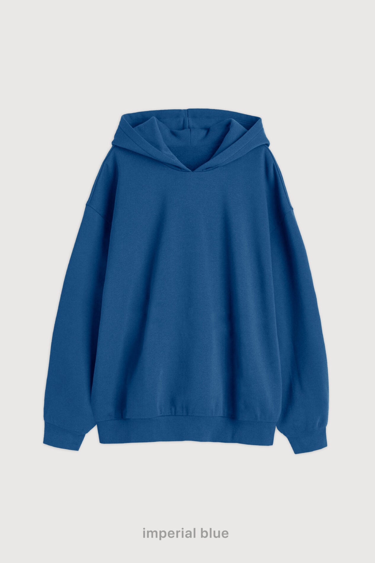 Hoodie Oversize Super Soft - Imperial Blue