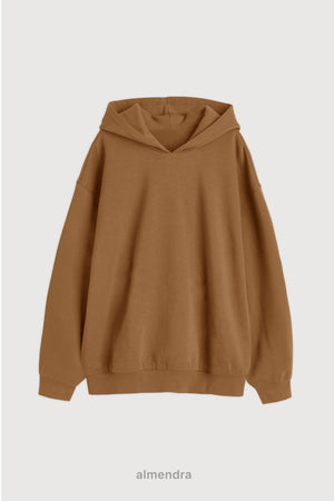 Hoodie Oversize Super Soft - Almendra